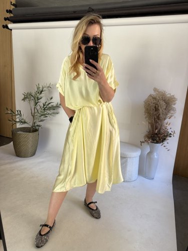 Šaty Liame-žlté