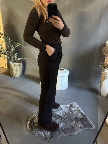 Nohavice elegant zateplené na zimu