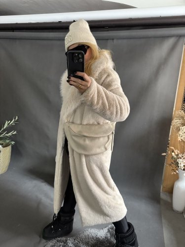 Kabát ICI-krémový