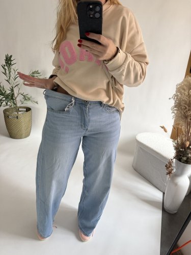 Džínsy Woman rovný strih