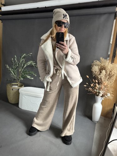 Set Winter -béžový