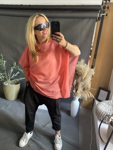 Blúzka Sun priehľadná Lyocel-merunkova