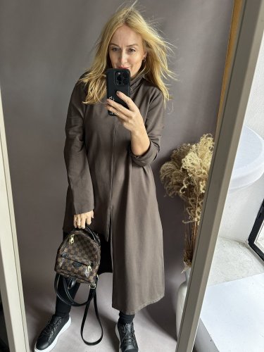 Rolákový přehoz SUN-hnědý