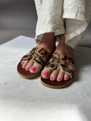 Sandálky Maroko-kožené Gepard