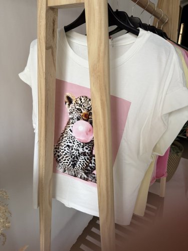 Tričko šelma-bílá