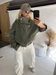 Krivák džínsový Emma-khaki
