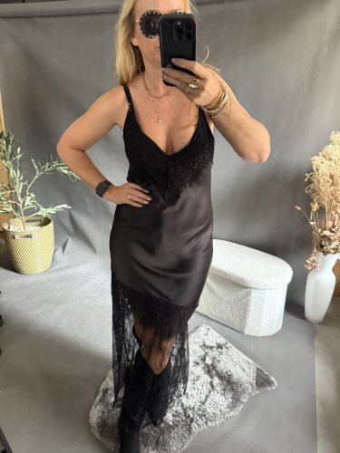 Šaty nastavitelná ramínka Lace