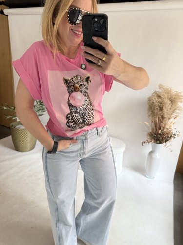 Tričko šelma-růžová