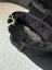 Válenky na platforme kožené-čierné-nižšia platforma