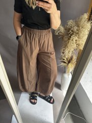 Nohavice široký strih SUN-UNI veľkosť-hnedá