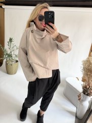 Bundička šusták dôb veľkosti M-beige