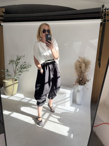 Kalhoty asymetrické 7/8 délka