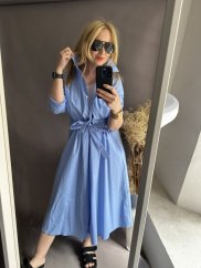 Šaty Business-baby blue