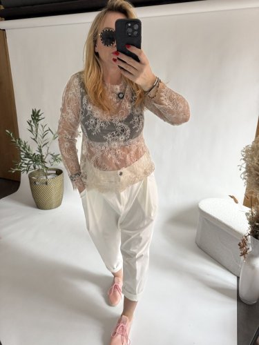 Blúzka Romantic-beige