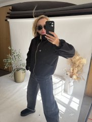 Bunda na jeseň Sweetissima-čierná