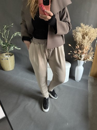 Nohavice Aladin-béžové