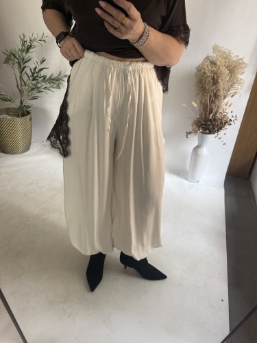 Kalhoty Chicca-bílá