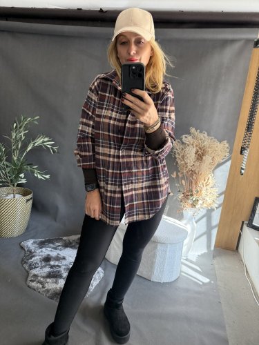 Košile kostkovaná-multicolour