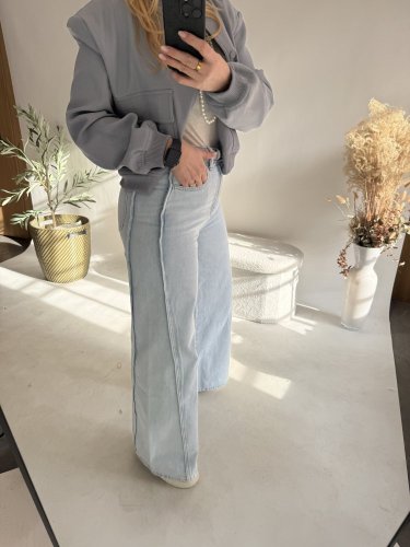 Džínsy Vanilla-modré