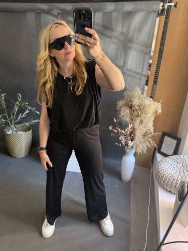 Súprava s vypchávkami pamy-čierná