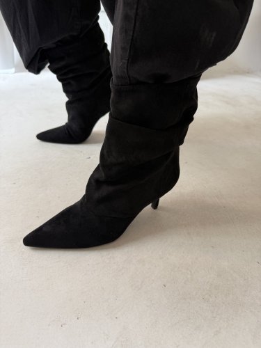 Čižmy nízke Black