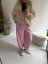Nohavice Flowy hariem-pink