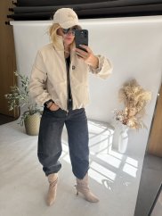 Bunda na jeseň Sweetissima-beige