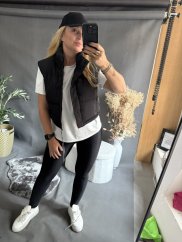 Vesta Crop S/M a L/XL-černá