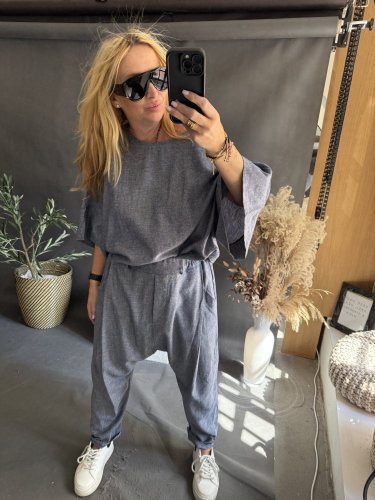 Džínová halenka SUN