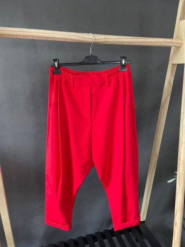 Nohavice SUN bez gombíka do 3XL červené