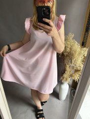 Šaty Easy-světle růžové