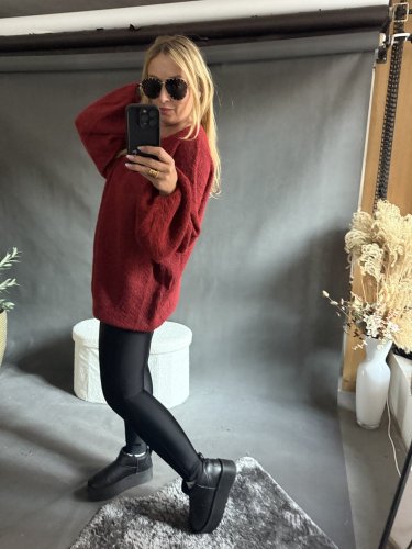 Svetr Mochy- bordeaux