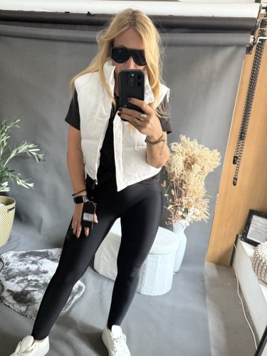 Vesta Crop S/M a L/XL-bílá