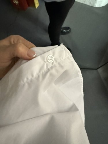 Košeľa Brošňa Oversize bavlna-bielá
