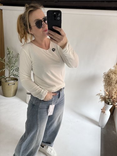 Sveter ľahký Diana-bielá