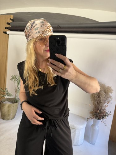 Šátek Luis-růžová