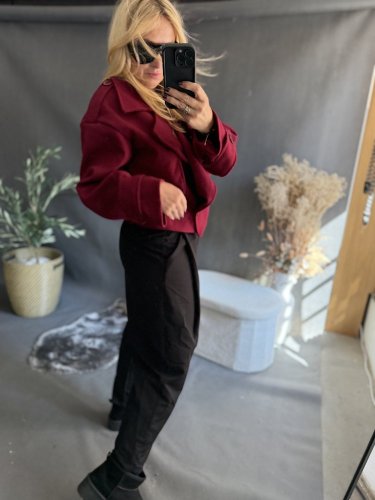 Kabátek Adéla-vínová