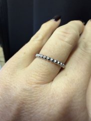 Prsteň strieborný stainless steel veľkosť 6