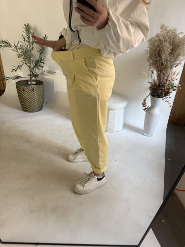 Nohavice Nest-žltá