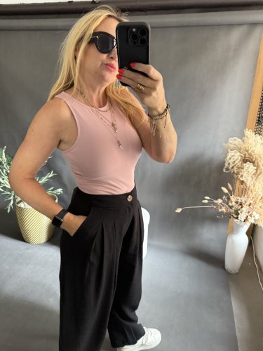 Nohavice Black -Lumina - Velikost: S