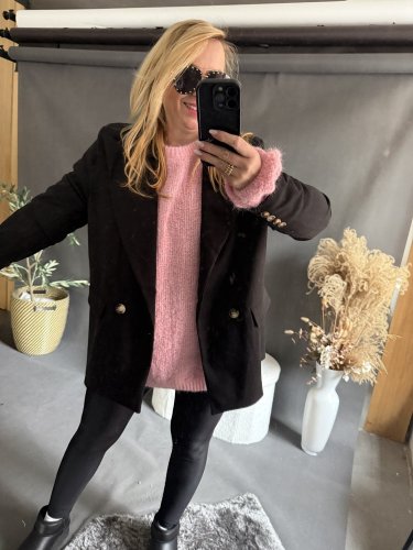 Sako Oversize zateplené černé