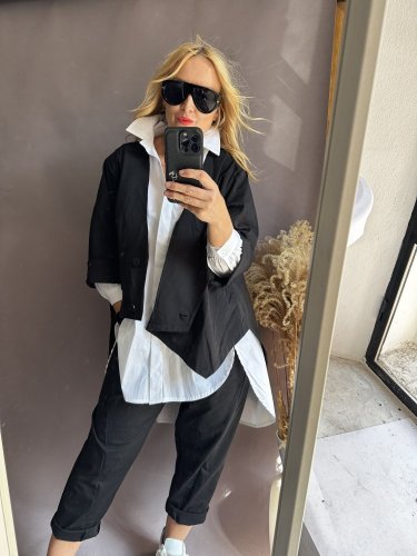 Kabátik ľahký asymetrický SUN