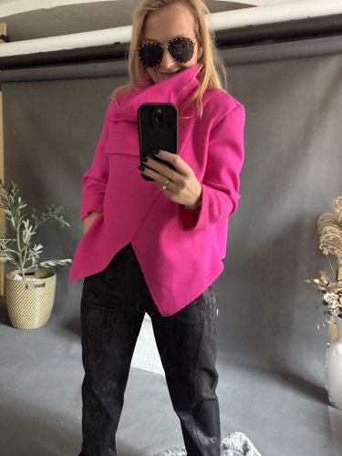 Mikina Sun-neon růžová