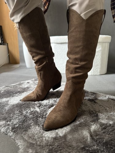 Čižmy Findlay-hnedé