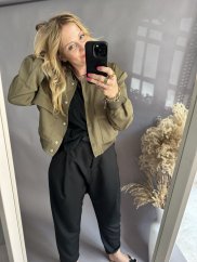 Bomber Zara-khaki