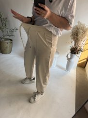 Tepláky Naif-béžové