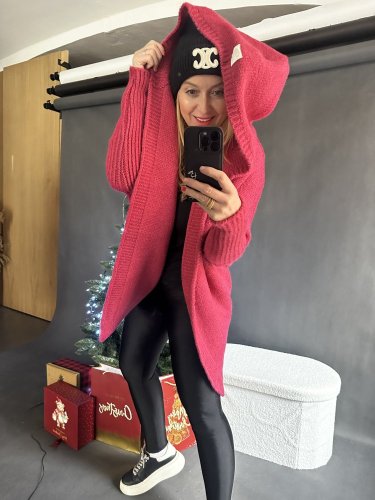 Cardigan Sempre-růžový