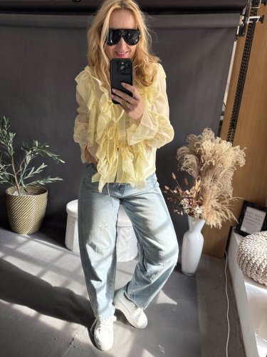 košeľa Leni-žltá