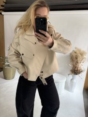 Křivák kožený- cream