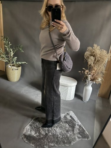 Džínsy Paris 2 šedo čierne